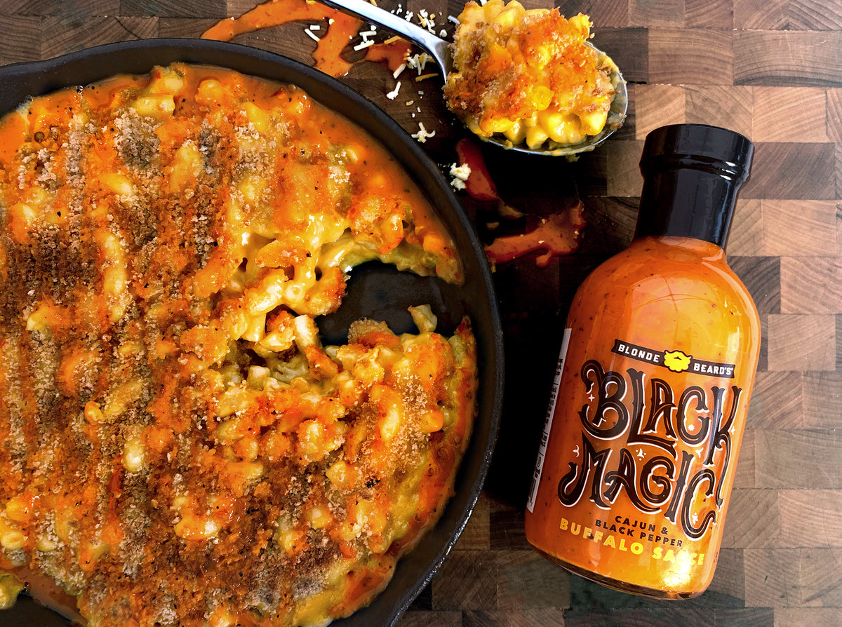 Buffalo Mac & Cheese Recipe | Blonde Beard's Buffalo Sauce