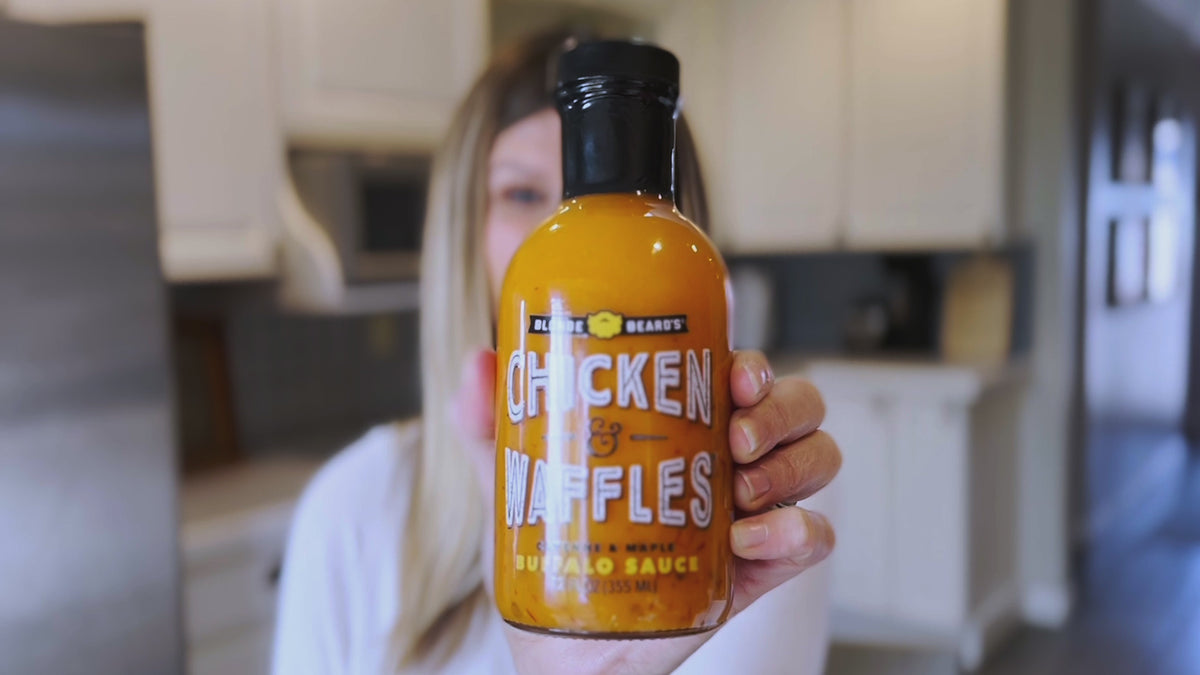 Chicken & Waffles Buffalo Wing Sauce (Half Gallon) | Blonde Beard's   Blonde Beard's Buffalo Sauce