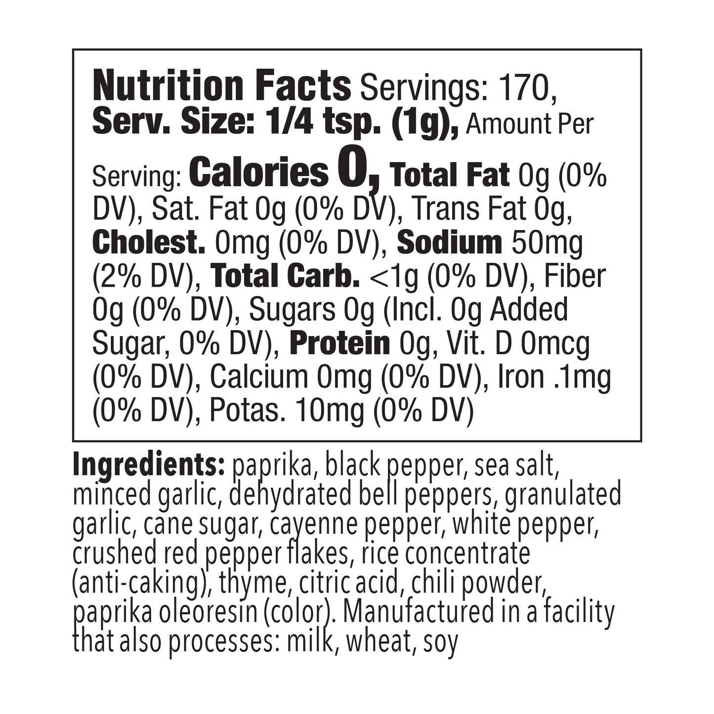 The Rooster Wing Rub - Spices - Blonde Beard's - blondebeards