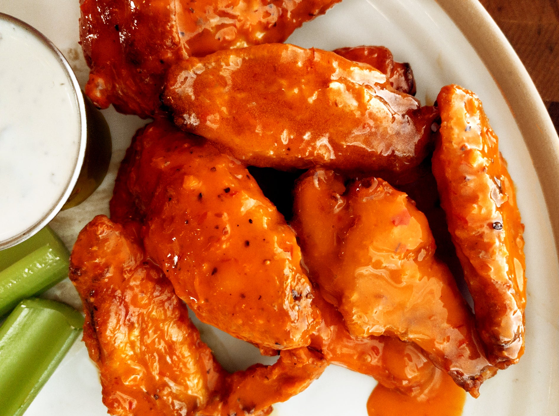 Air Fryer Wings – Blonde Beard's Buffalo Sauce