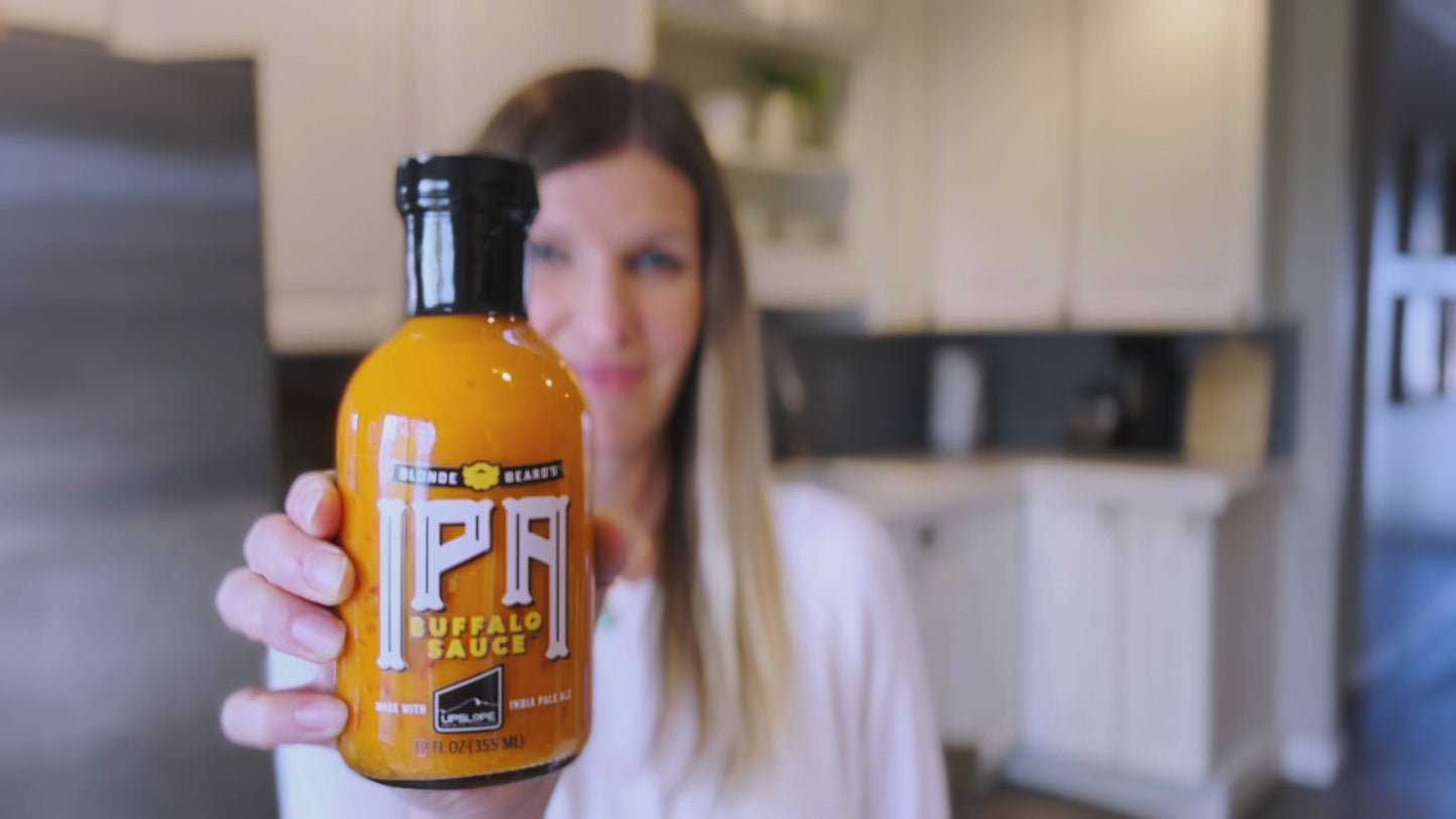 
                  
                    Load and play video in Gallery viewer, IPA Buffalo Wing Sauce - Half Gallon
                  
                