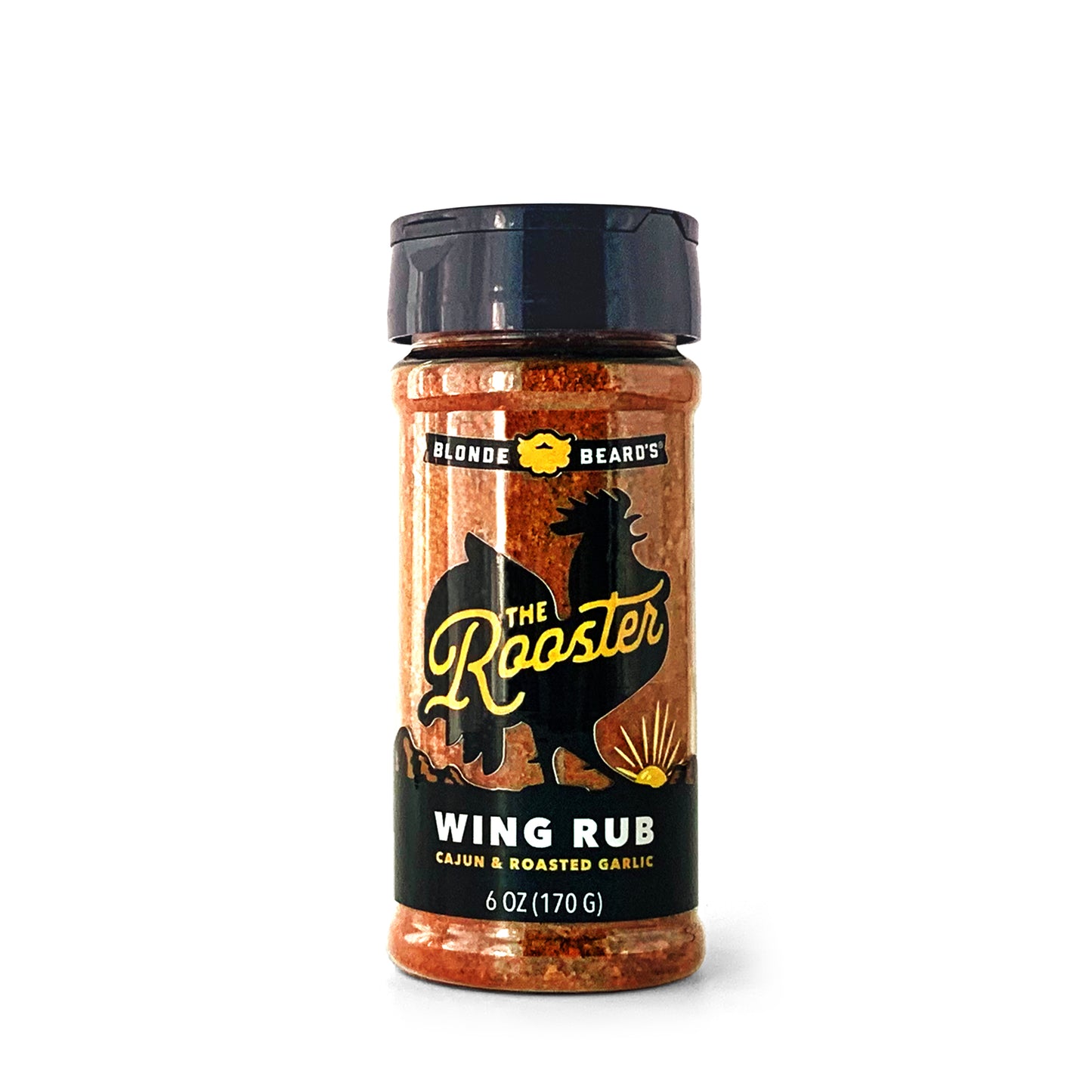 
                  
                    Blonde Beard’s The Rooster dry rub seasoning.
                  
                